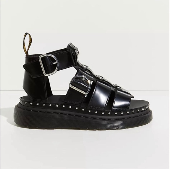 NEW MACKAYE HARDWARE LEATHER STRAP SANDALS - Picture 6 of 8